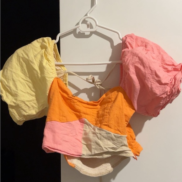 Colorblock Midi Two Piece Set - Picture 2 of 3